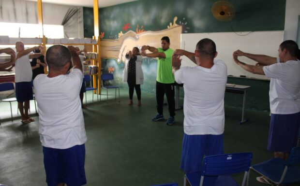 Penitenciária de Parnaíba desenvolve projeto Corpo em Movimento