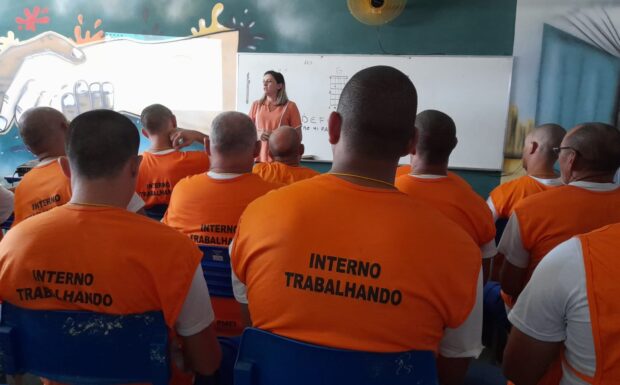 Reeducandos participam de Projeto de Leitura na Penitenciária Mista Juiz Fontes Ibiapina, em Parnaíba